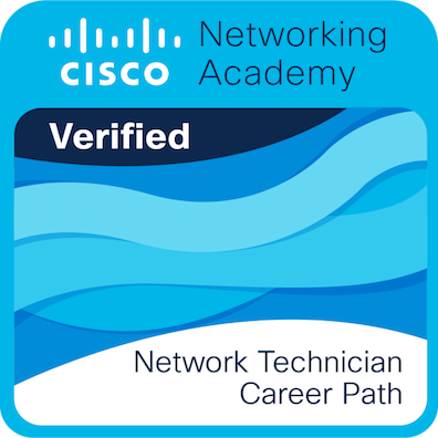 Badge - Network Technician Career Path